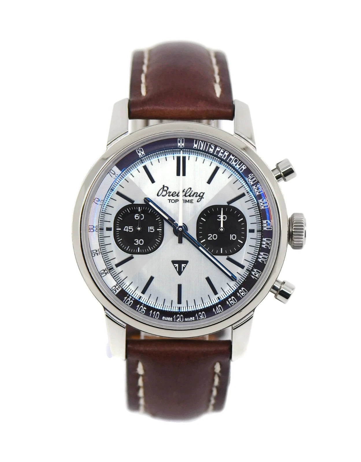 Breitling Top Time Trumph Chronograph Stainless Steel Watch AB0176