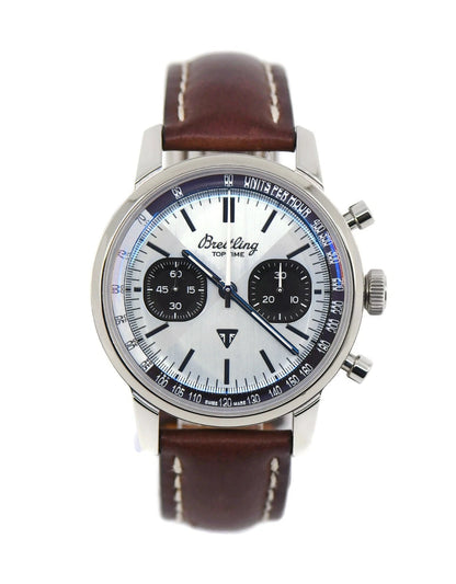 Breitling Top Time Trumph Chronograph Stainless Steel Watch AB0176