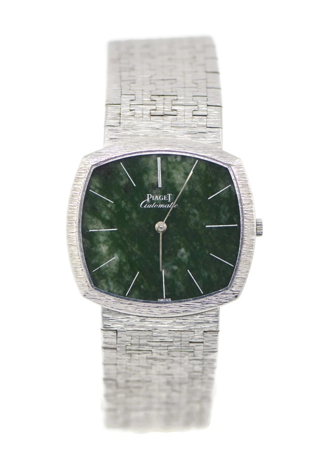 Piaget Jade 18K White Gold Watch 12401