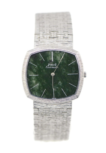 Piaget Jade 18K White Gold Watch 12401