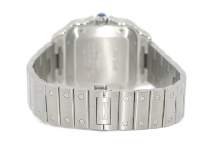 Cartier Santos Large Stainless Steel Watch WSSA0018