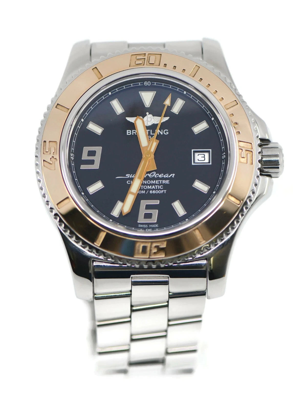 Breitling Superocean 18K/Stainless Steel Watch C17391