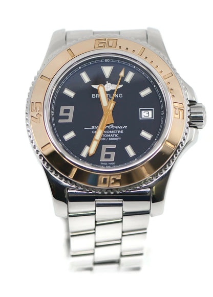 Breitling Superocean 18K/Stainless Steel Watch C17391