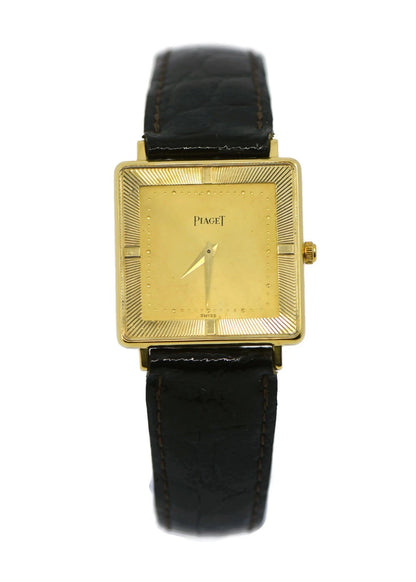 Piaget Vintage 18K Yellow Gold Watch 9121