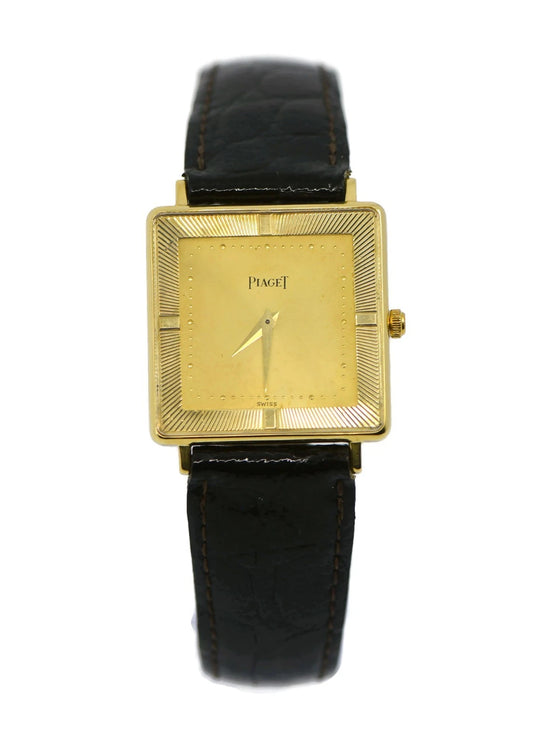 Piaget Vintage 18K Yellow Gold Watch 9121