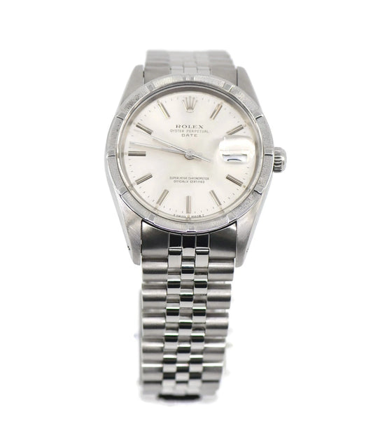 Rolex Oyster Perpetual Date Stainless Steel Watch 15210