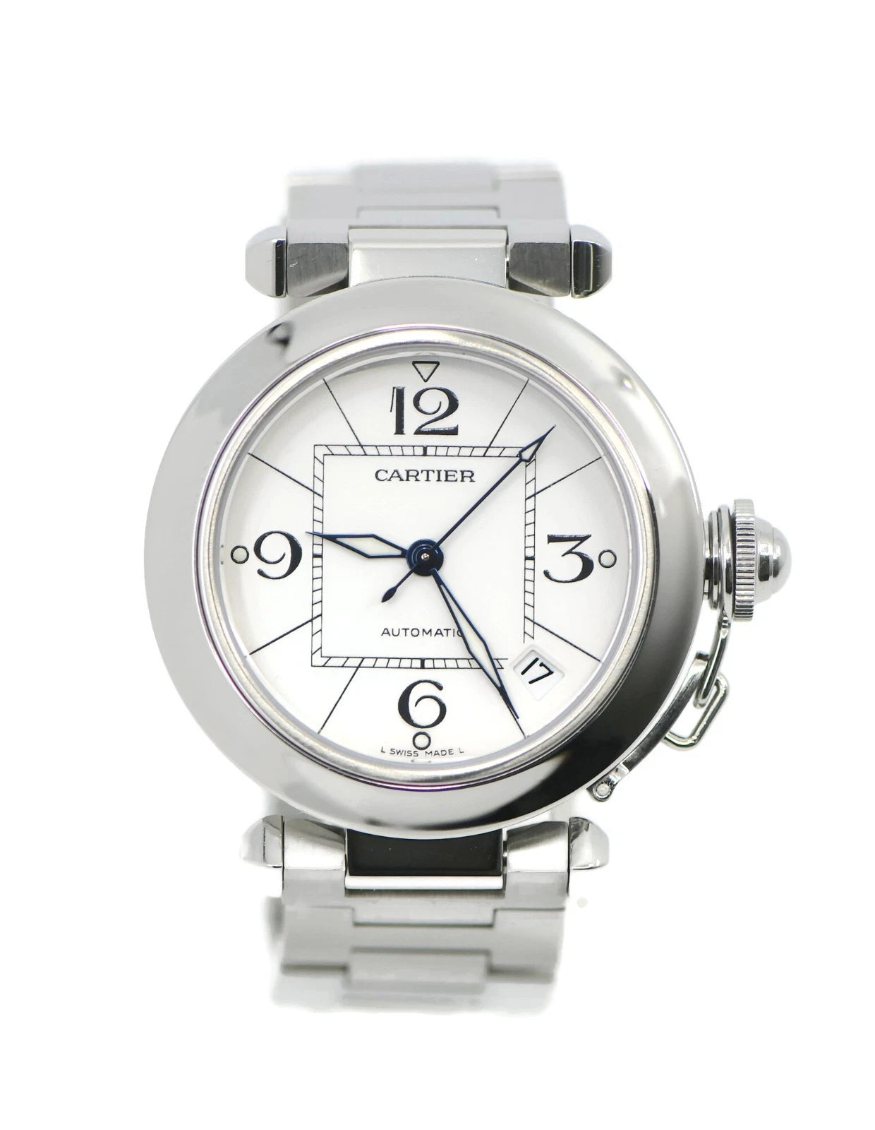 Cartier Pasha Stainless Steel Watch W31074M7