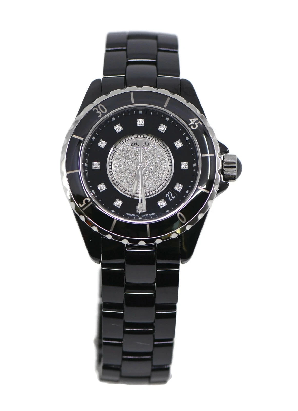 Chanel J12 Diamond Ceramic Watch H1757