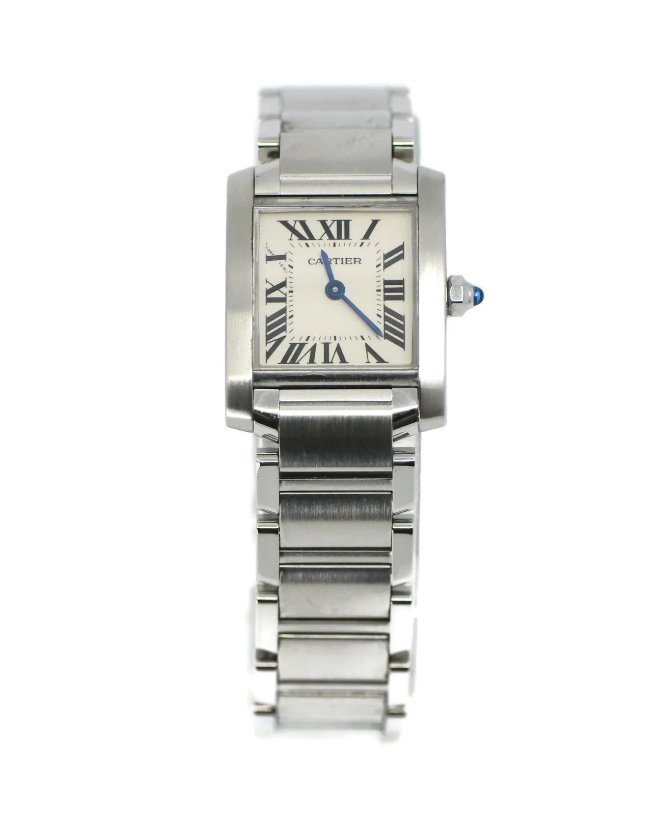 Cartier Tank Francaise Small Stainless Steel Watch W51008Q3