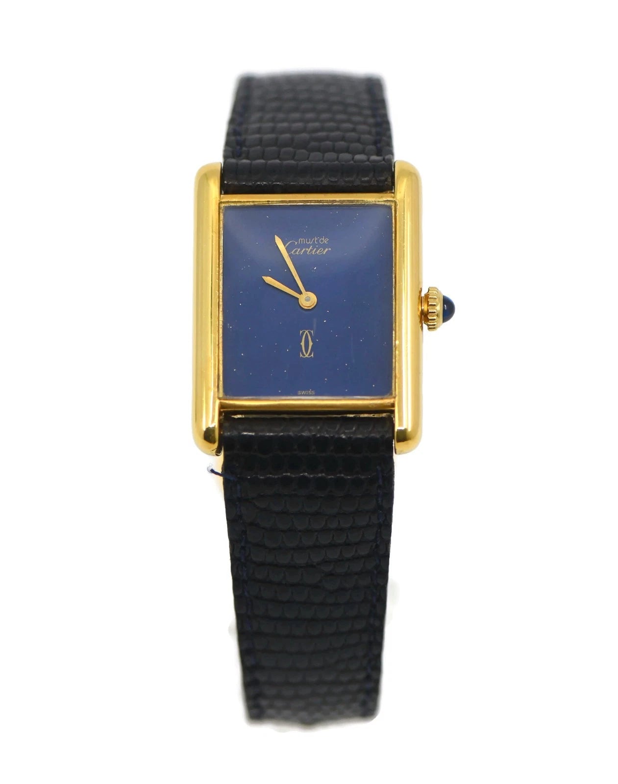 Cartier Tank Must Gold Plated Sterling Silver Watch