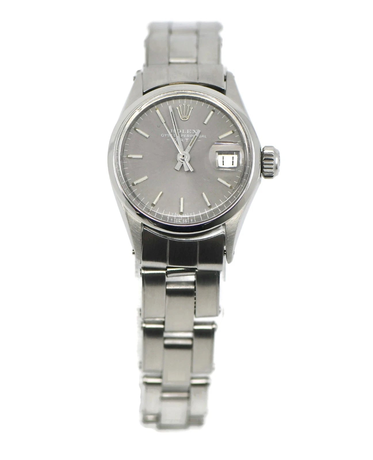 Rolex Oyster Perpetual Date Stainless Steel Watch 6516