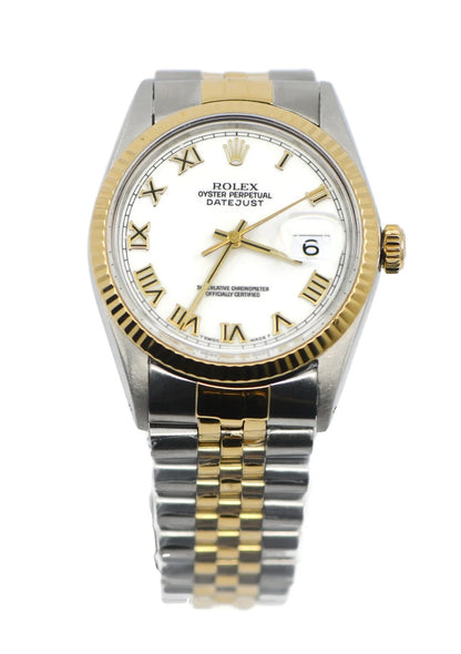 Rolex Datejust 18K/Stainless Steel Watch 16013