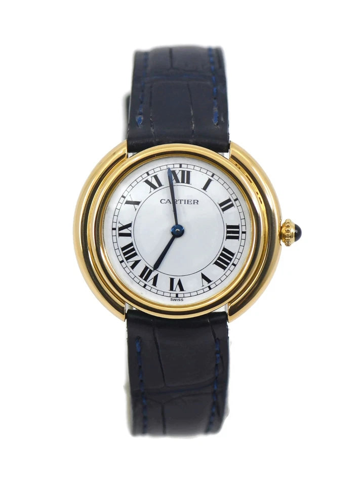 Cartier Vendome 18K Yellow Gold Watch 78090