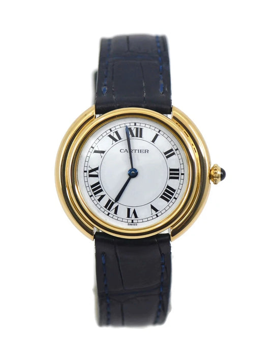 Cartier Vendome 18K Yellow Gold Watch 78090