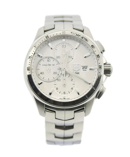 Tag Heuer Link Chronograph Stainless Steel Watch CAT2011
