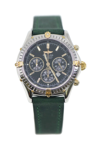 Breitling Chronograph 18K/Stainless Steel Watch B35312