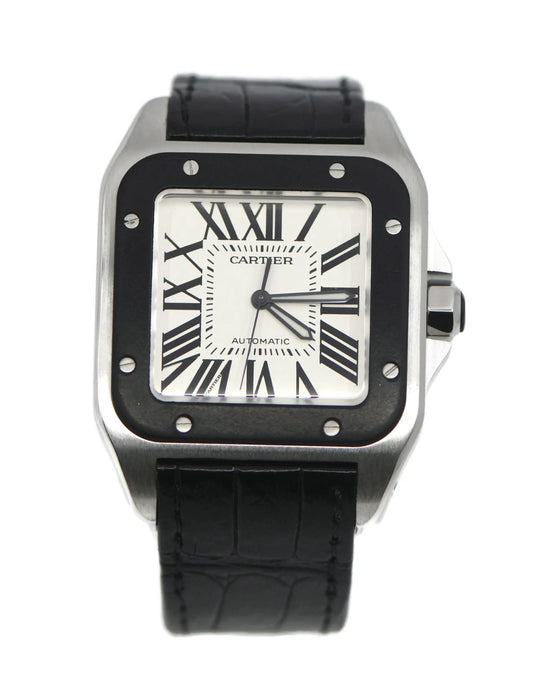 Cartier Santos 100 Stainless Steel Watch W20121U2