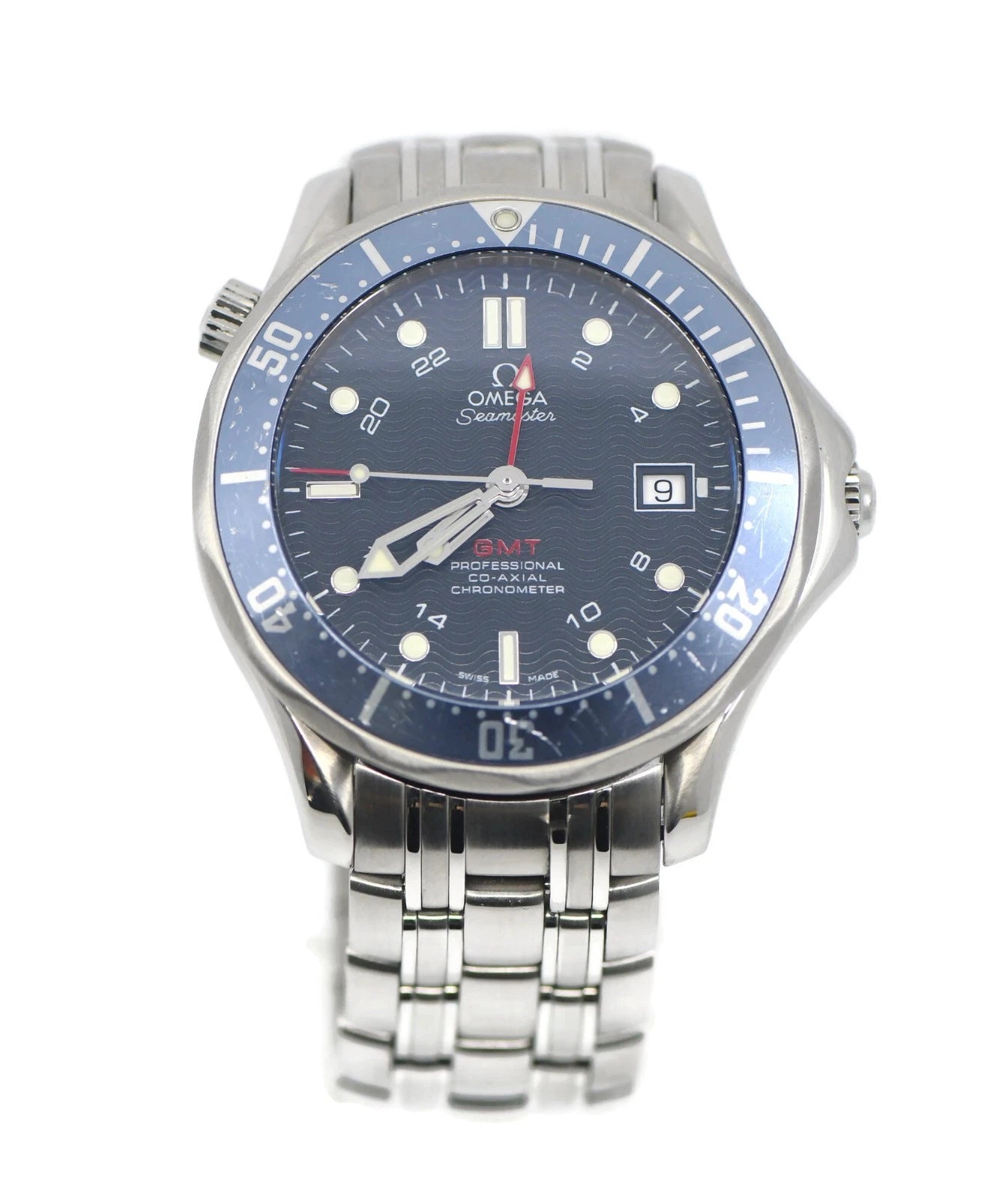 Omega Seamaster 300M GMT Stainless Steel Watch 2535.80