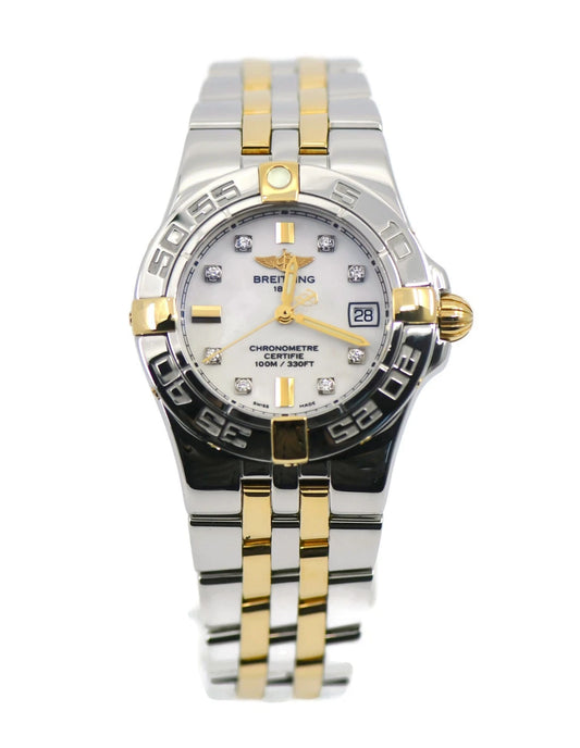 Breitling Starliner Diamond 18K/Stainless Steel Watch B71340