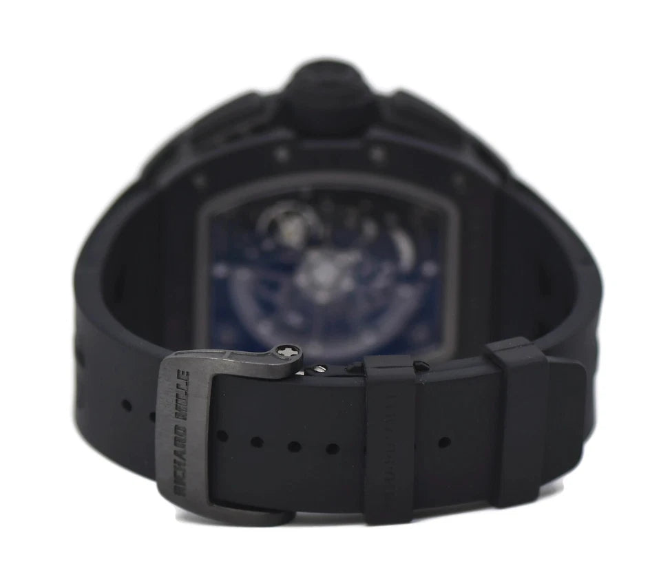 Richard Mille Chronograph Black Phantom Ceramic Watch RM011
