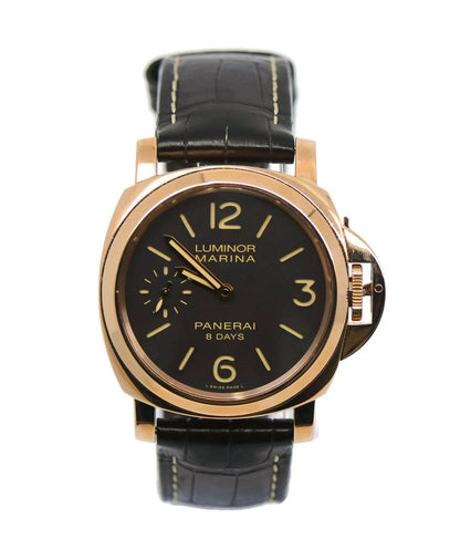 Panerai Luminor Marina 8 Days 18K Rose Gold Watch PAM00511