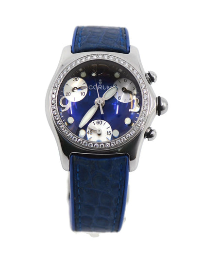 Corum Bubble Chronograph Stainless Steel Watch 196.151.47