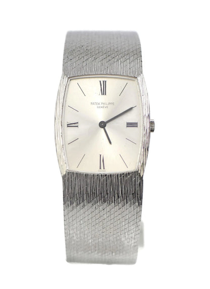Patek Philippe Gondolo 18K White Gold Watch 3528