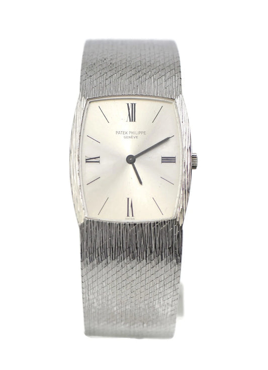 Patek Philippe Gondolo 18K White Gold Watch 3528