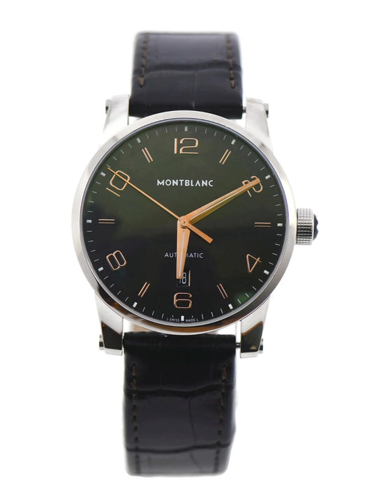 Montblanc Timewalker Stainless Steel Watch 110337