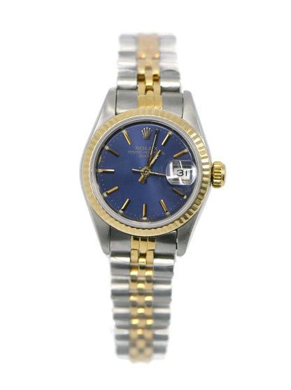 Rolex Date 18K/Stainless Steel Watch 69163