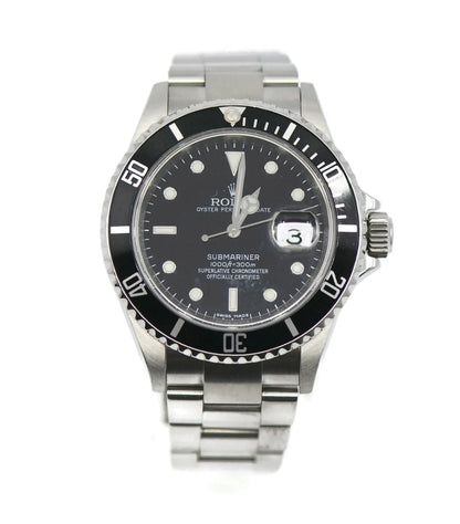 Rolex Submariner Stainless Steel Watch 16610