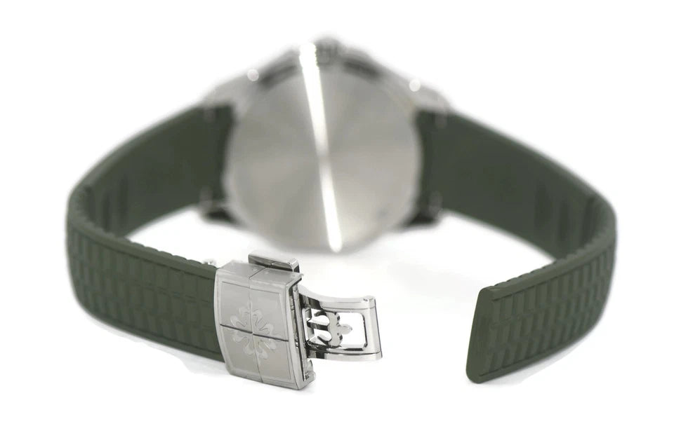 Patek Philippe Aquanaut Diamond Green Stainless Steel Watch 5267/200A