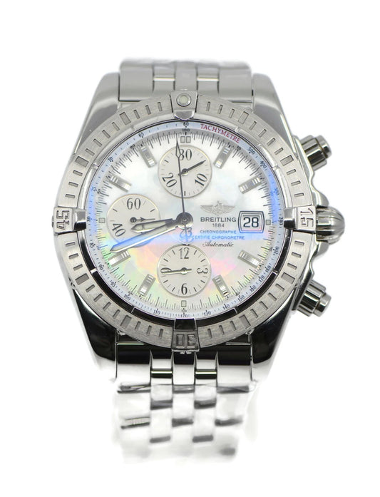Breitling Chronomat Evolution Stainless Steel Watch A13356