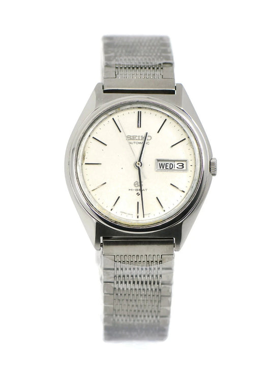 Grand Seiko Hi-Beat Day Date Stainless Steel Watch