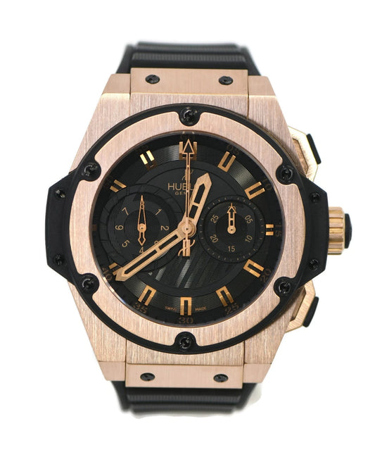 Hublot King Power 18K Rose Gold Watch 715.PX.1128.RX