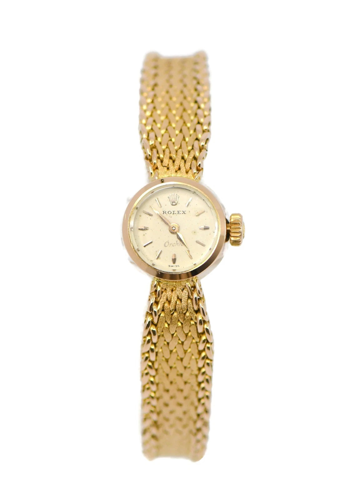 Rolex Vintage 18K Rose Gold Watch