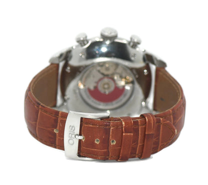 Oris Artelier Chronograph Stainless Steel Watch 7547