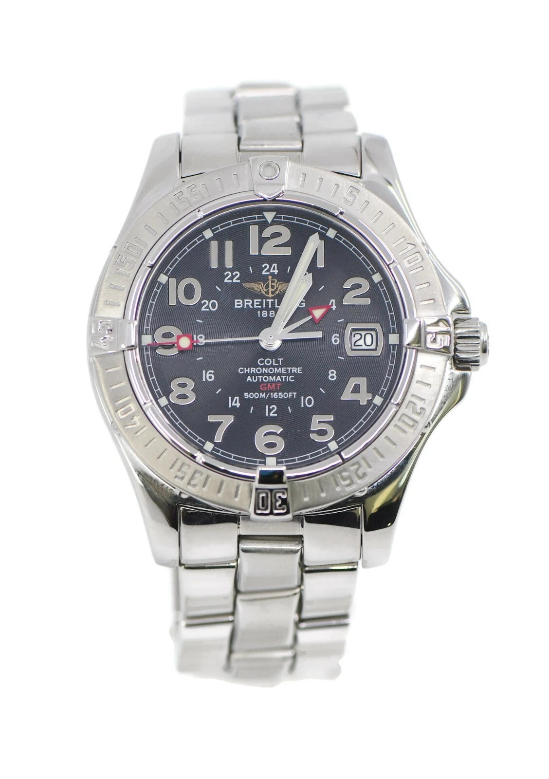 Breitling Colt GMT Stainless Steel Watch A32350