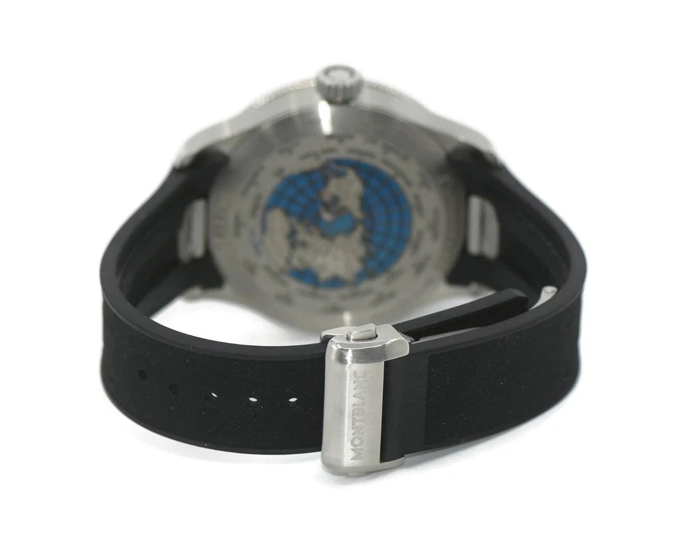 Montblanc 1858 GMT Stainless Steel Watch 129766