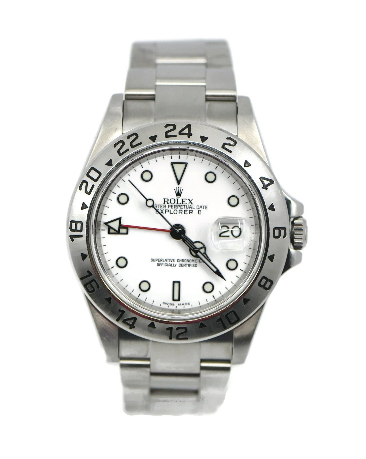 Rolex Explorer II Stainless Steel Watch 16570