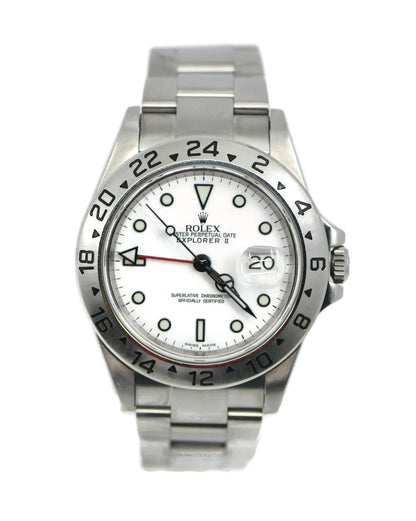 Rolex Explorer II Stainless Steel Watch 16570