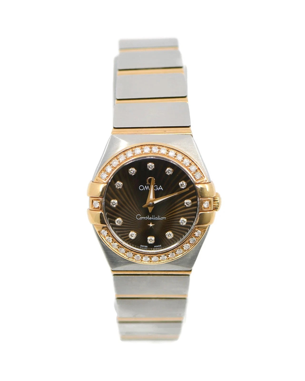 Omega Constellation Diamond 18K/Stainless Steel Watch 123.20.24.60.63.002