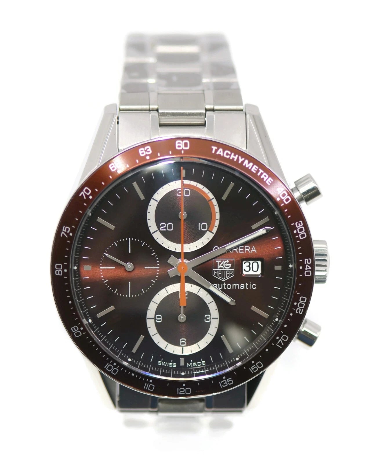 Tag Heuer Carrera Chronograph Stainless Steel Watch CV2013-1