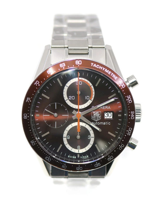 Tag Heuer Carrera Chronograph Stainless Steel Watch CV2013-1