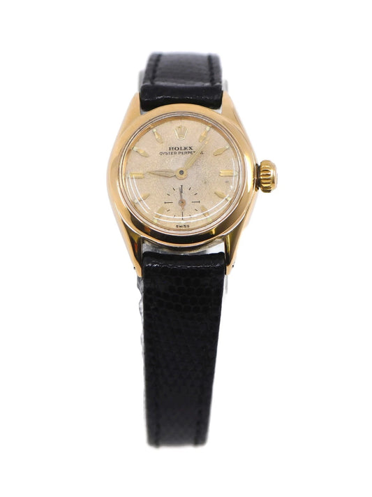 Rolex Oyster Perpetual 18K Yellow Gold Watch 6509
