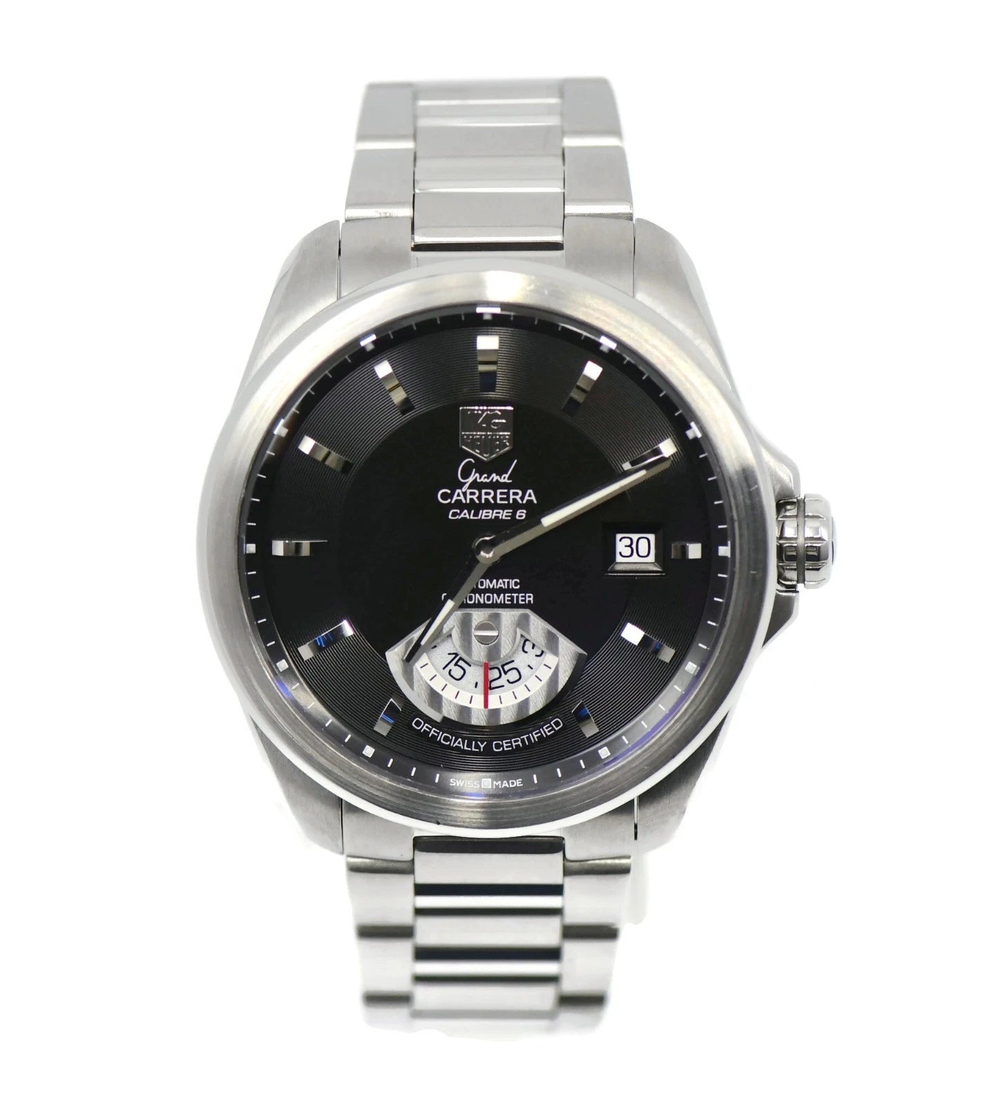 Tag Heuer Grand Carrera Stainless Steel Watch WAV511A