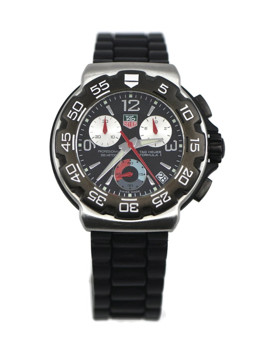 Tag Heuer Formula 1 Chronograph Stainless Steel Watch CAC1110