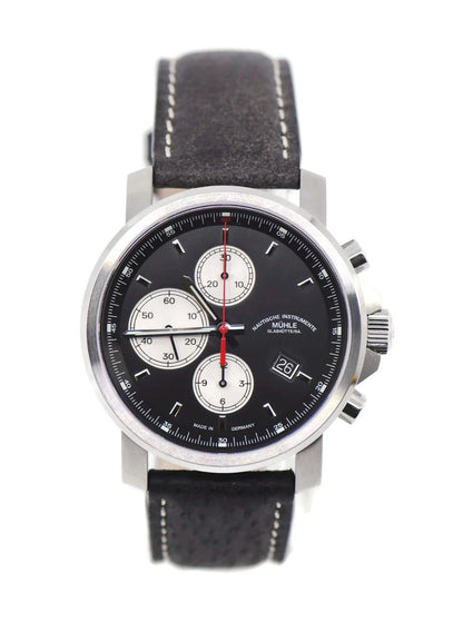 Muhle Glashutte 29ER Chronograph Stainless Steel Watch M1-25-43-LB