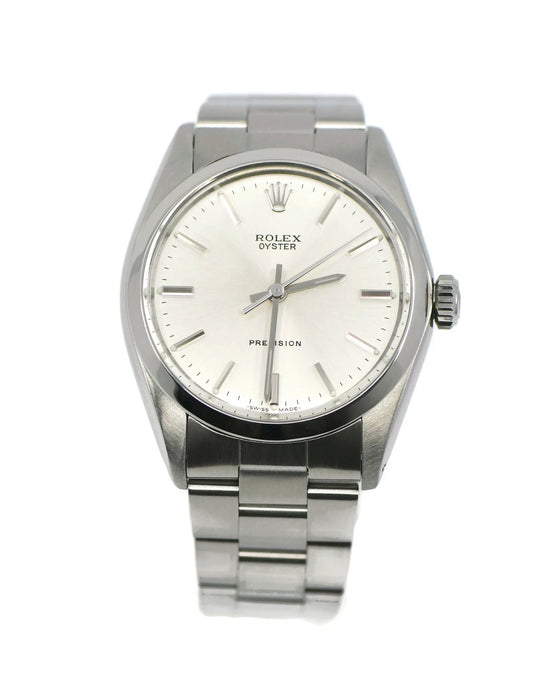 Rolex Oyster Precision Stainless Steel Watch 6426