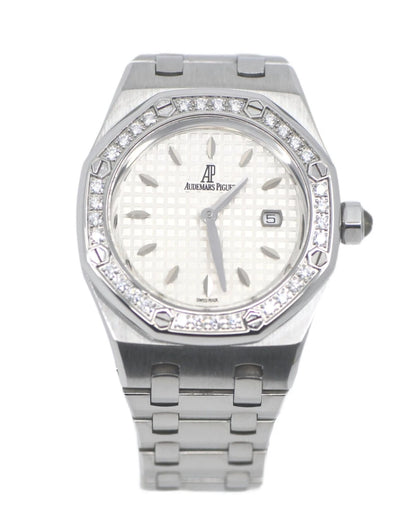 Audemars Piguet Royal Oak Lady Diamond Stainless Steel Watch 67601ST